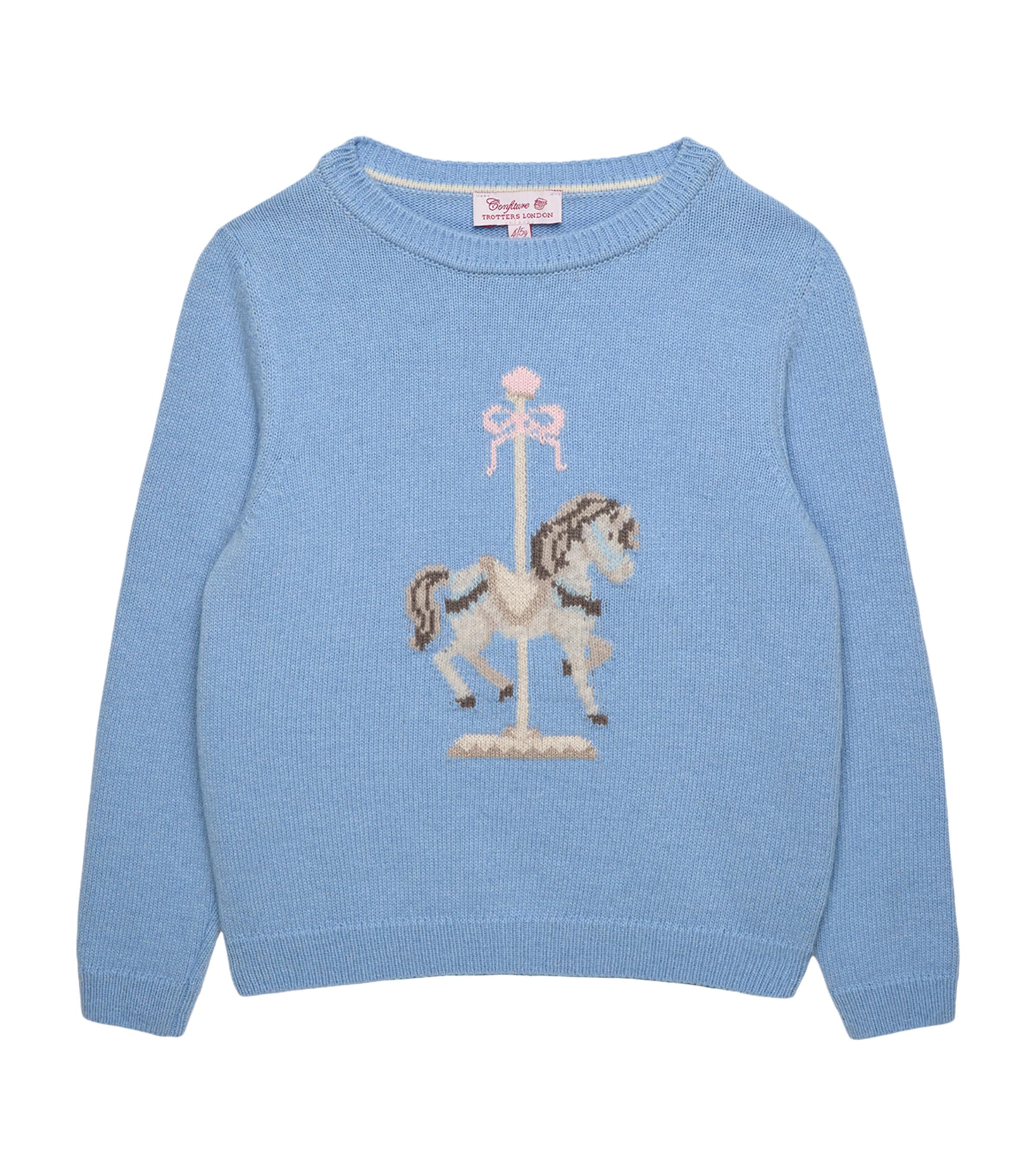 Trotters Cotton Carousel Sweater children's sweater 6-11 years (British brand)