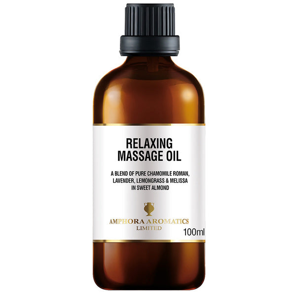 Amphora Aromatics Relaxing Massage Oil Lavender 100ml - British product