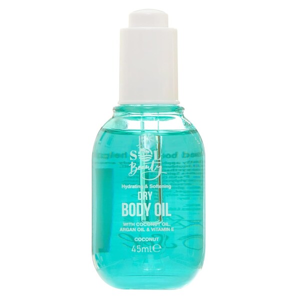 Sol Beauty dry body oil coconut scent 45ml (British brand)