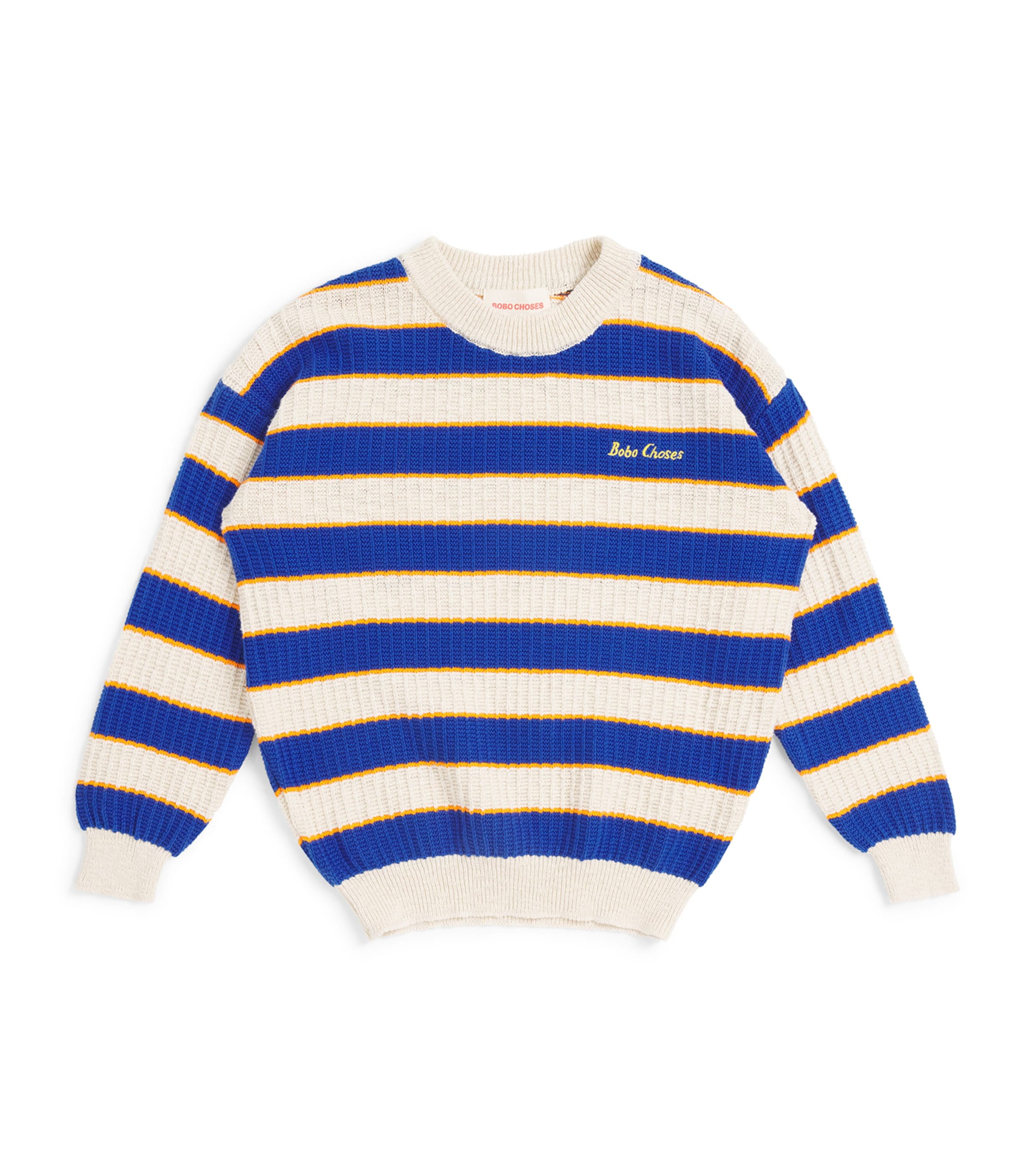 Bobo Choses cotton stripe sweater children's 6-7 years - British product