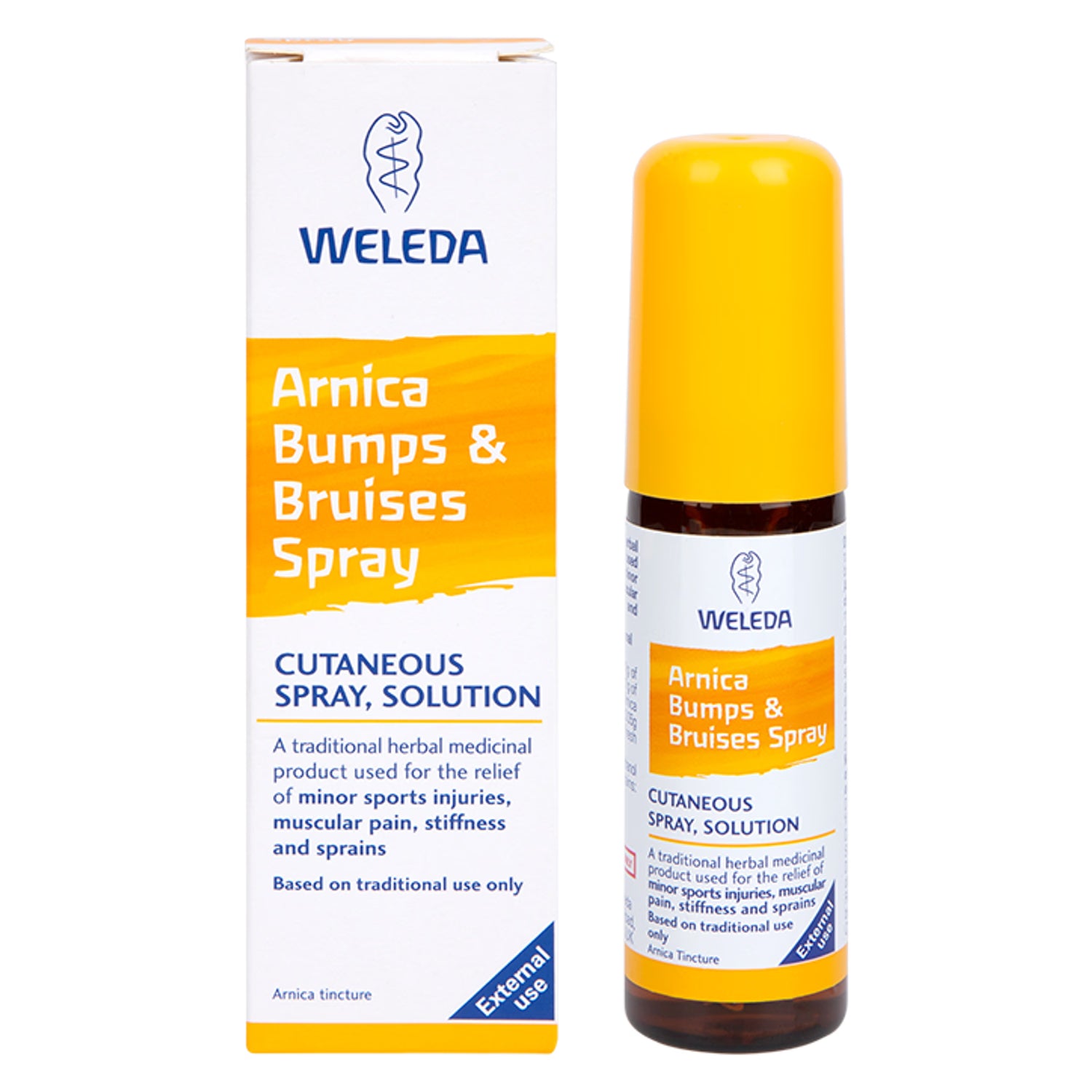 Weleda Arnica Bumps & Bruises Spray 20 ml (British brand)