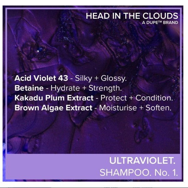 Dupe Head purple shampoo No. 01 150ml - British product