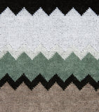 Missoni Home medium hooded towelling zigzag robe, imported from the UK