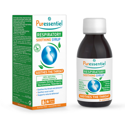 Puressentiel Respiratory Soothing Syrup Sore Throat 125 ml