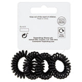 Superdrug Spiral Elastics Hair Ties (British brand)