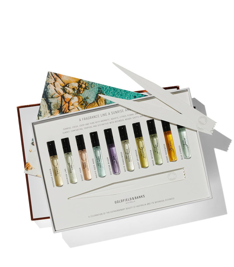 Goldfield Banks perfume discovery set 10 x 2ml, UK version