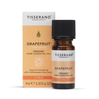Tisserand Organic Grapefruit Pure Essential Oil 9ml