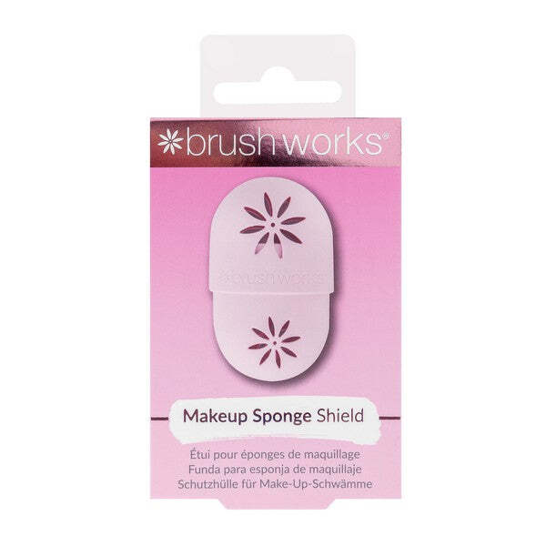 Brushworks Silicone Makeup Sponge Shield Beauty Organiser - British product