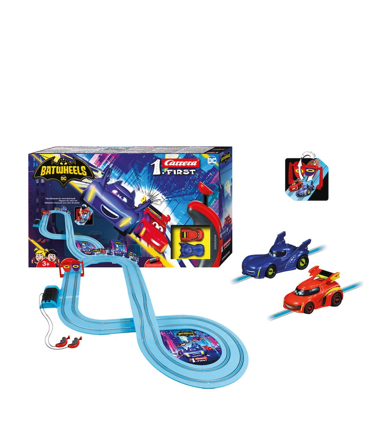Carrera Batwheels FIRST slot racing set - British product