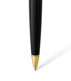 Cartier ballpoint pen with palladium detailing and blue resin cabochon - British product