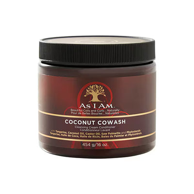 AS I AM Naturally Coconut CoWash Shampoo Cleansing Cream 454g