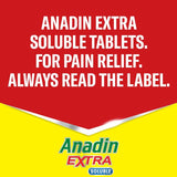 Anadin Extra Aspirin & Paracetamol Pain Relief  Soluble Tablets   12 per pack - McGrocer