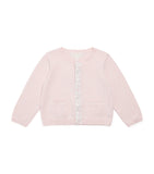 Marie-Chantal cotton-cashmere Casey baby cardigan 3-24 months, imported from the UK