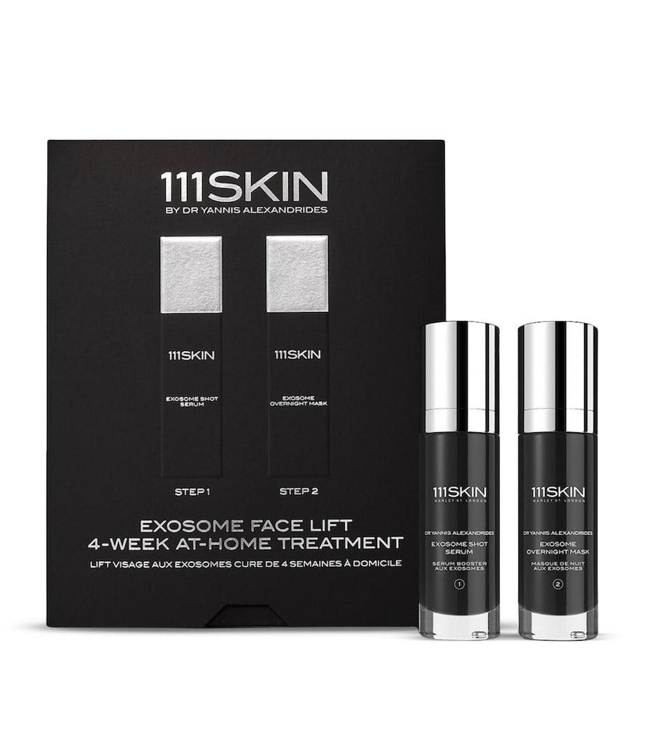 111Skin exosome face serum and overnight mask set, 60ml total - British product