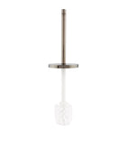 ZODIAC Diamond toilet brush holder with crystal and metal accents (British brand)