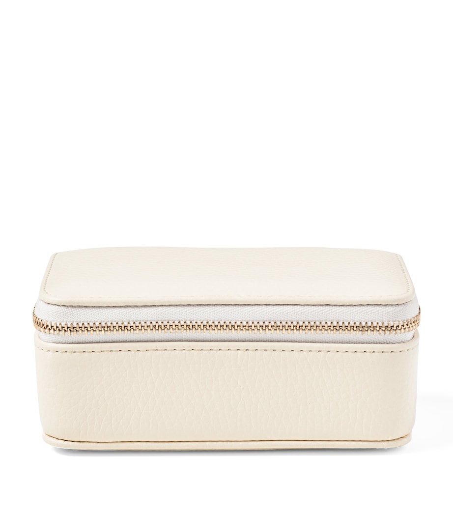 Aspinal of London medium leather travel jewellery box - British product
