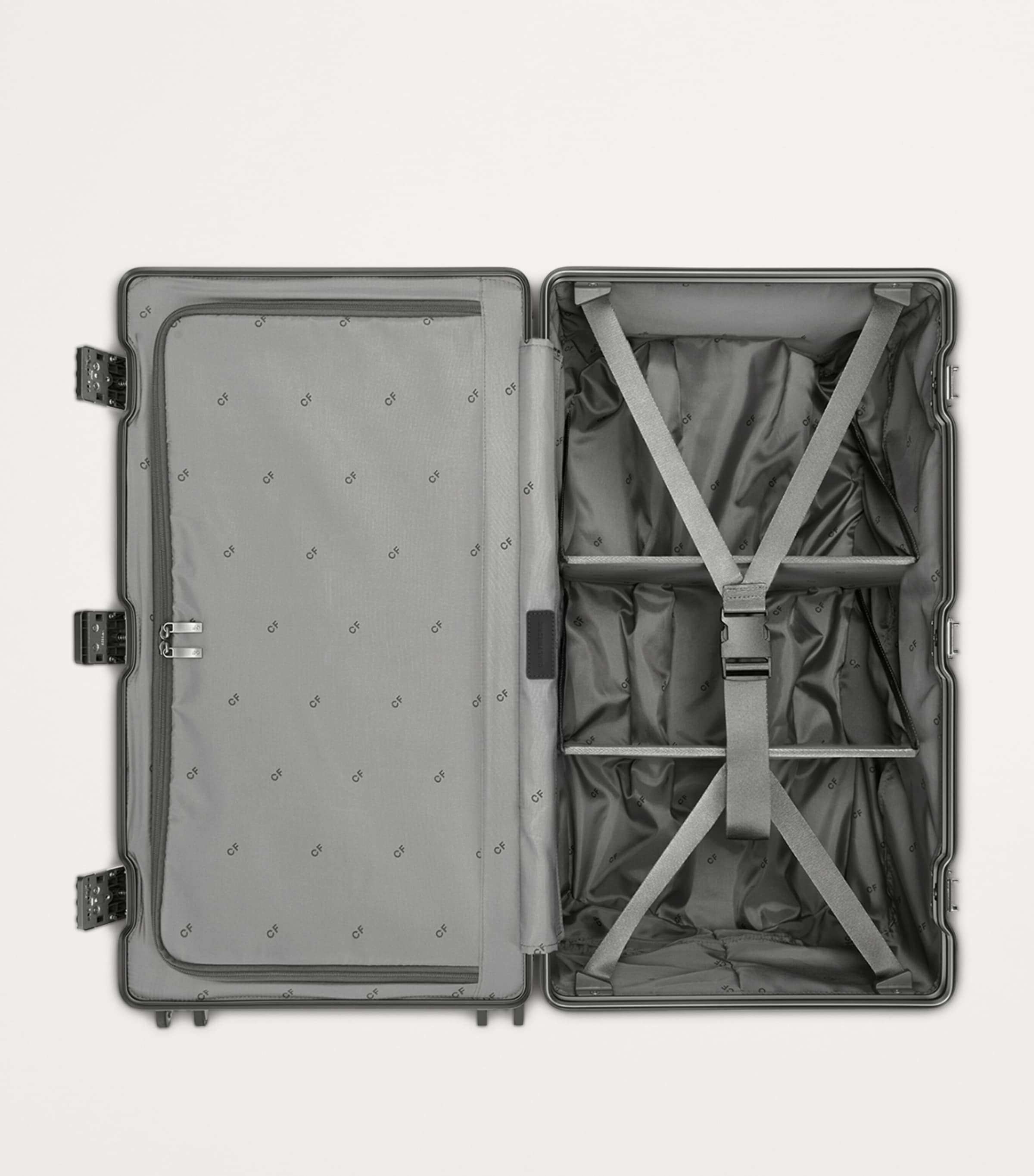 Carl Friedrik Trunk Spinner Check-In Suitcase 73cm - British product