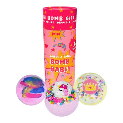 Bomb Cosmetics Bath Bomb Blaster Gift Set Bomb Babe 3 x 160g