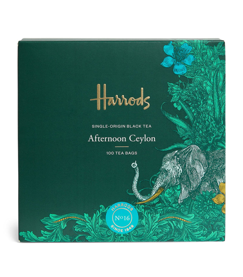 Harrods No. 16 Afternoon Ceylon Tea (100 Tea Bags)