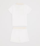 BOSS Kidswear cotton polo and shorts set for infants 1-18 months - British product