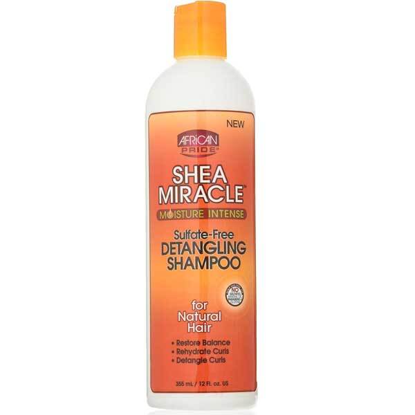 African Pride Shea Miracle Detangling Shampoo - British product