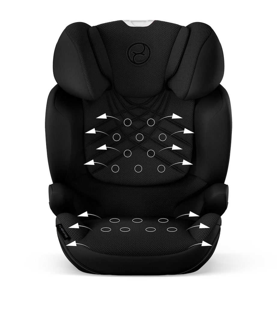 Cybex car seat with ISOFIX system and reclining function, Sepia Black - British product