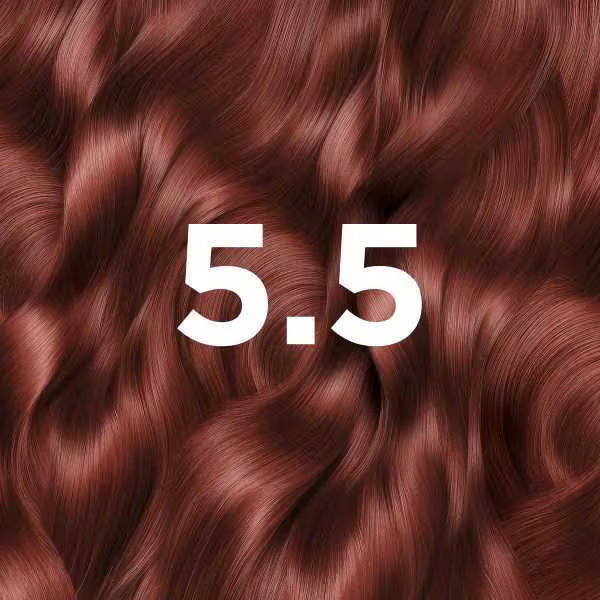 Garnier GOOD Permanent Hair Dye Auburn Hibiscus Brown 5.5, UK version