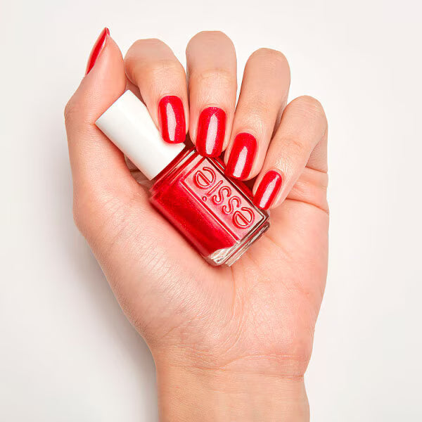 Essie Nail Polish Let's Party 635 Pink Red Glitter - British product
