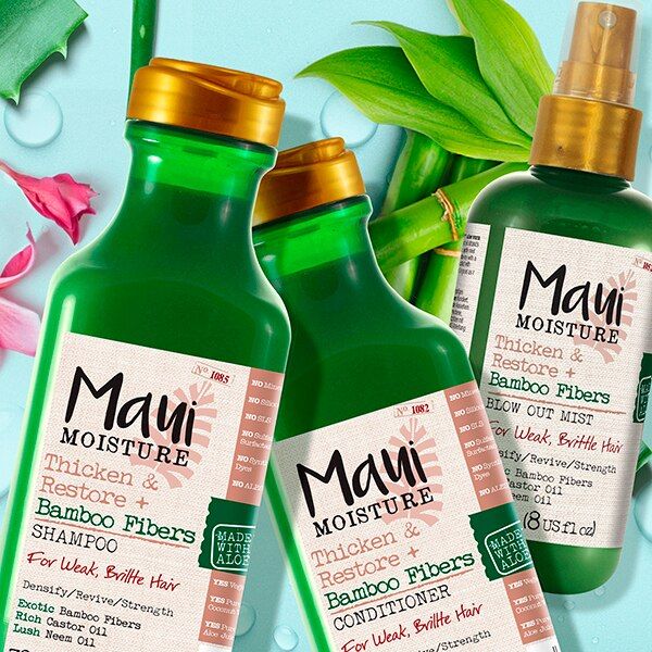 Maui Moisture Thicken &amp; Restore+ Bamboo Fiber Conditioner