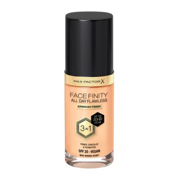 Max Factor Facefinity Foundation Warm Ivory, imported from the UK