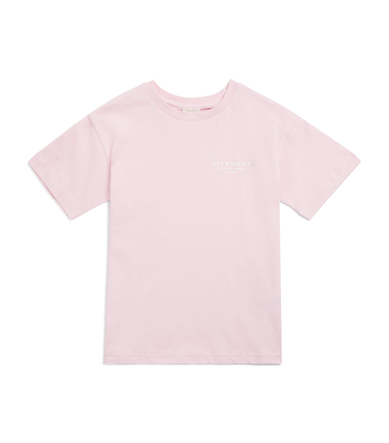 Givenchy kids cotton logo T-shirt 4-12 years, UK version