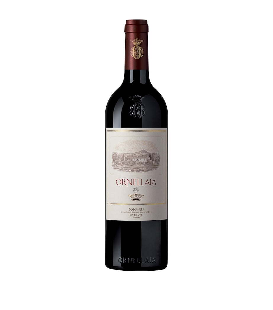 Ornellaia Bolgheri Superiore 2021 red wine 75cl, imported from the UK