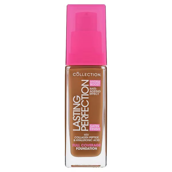 Lasting Perfection Satin Foundation 16W Cocoa Warm, imported from the UK