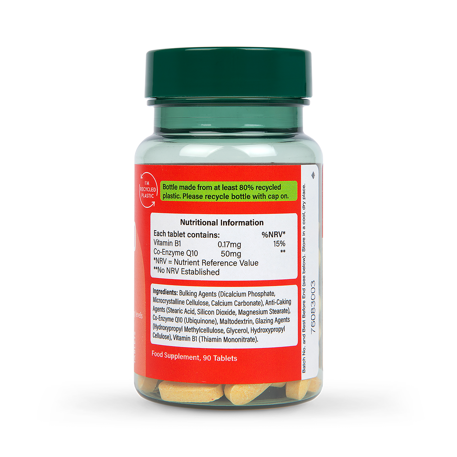 Holland & Barrett Co-Q10 50mg 90 Tablets - 998675