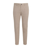 Cashmere and Cotton Blend Sweatpants with Turned-Up Cuffs and Pockets
