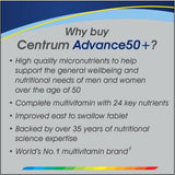 Centrum Advance 50+ Multivitamins &amp;amp; Minerals - 30 Tablets