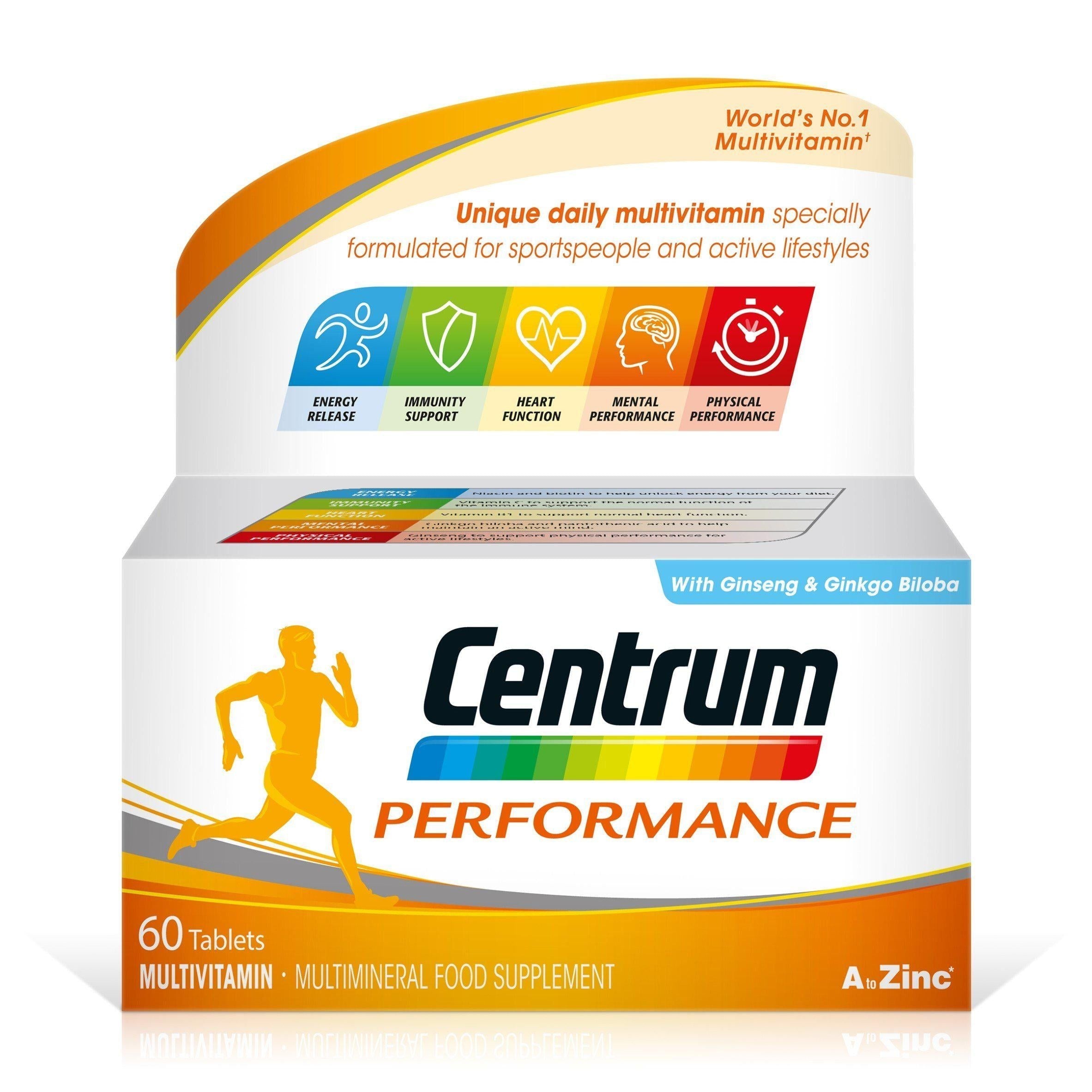 Centrum Performance Multivitamins &amp;amp; Minerals Tablets x60