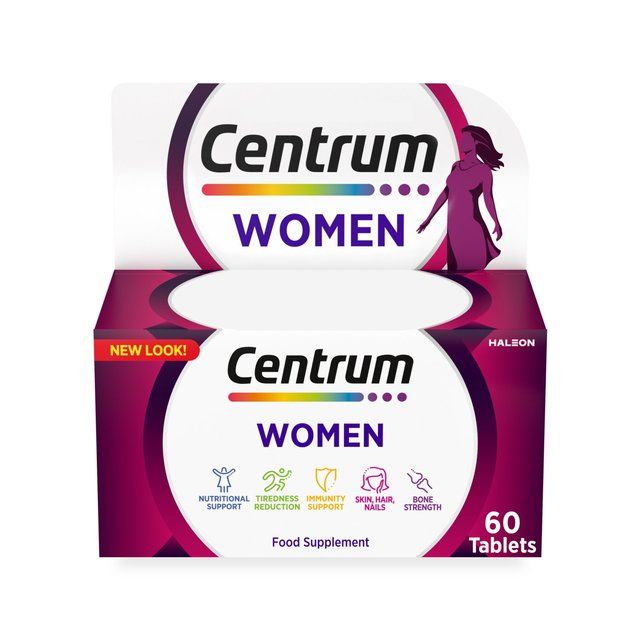 Centrum Women Multivitamins and Minerals Tablets   60 per pack