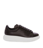Alexander McQueen leather oversized sneakers, imported from the UK