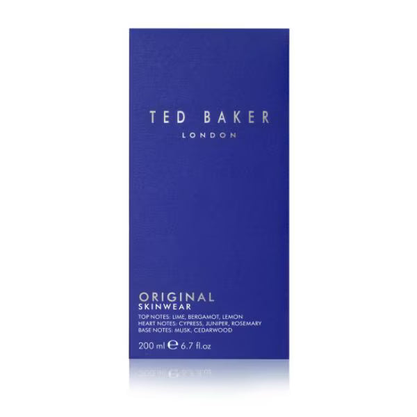 Ted Baker Skinwear Original fragrance 200ml (British brand)