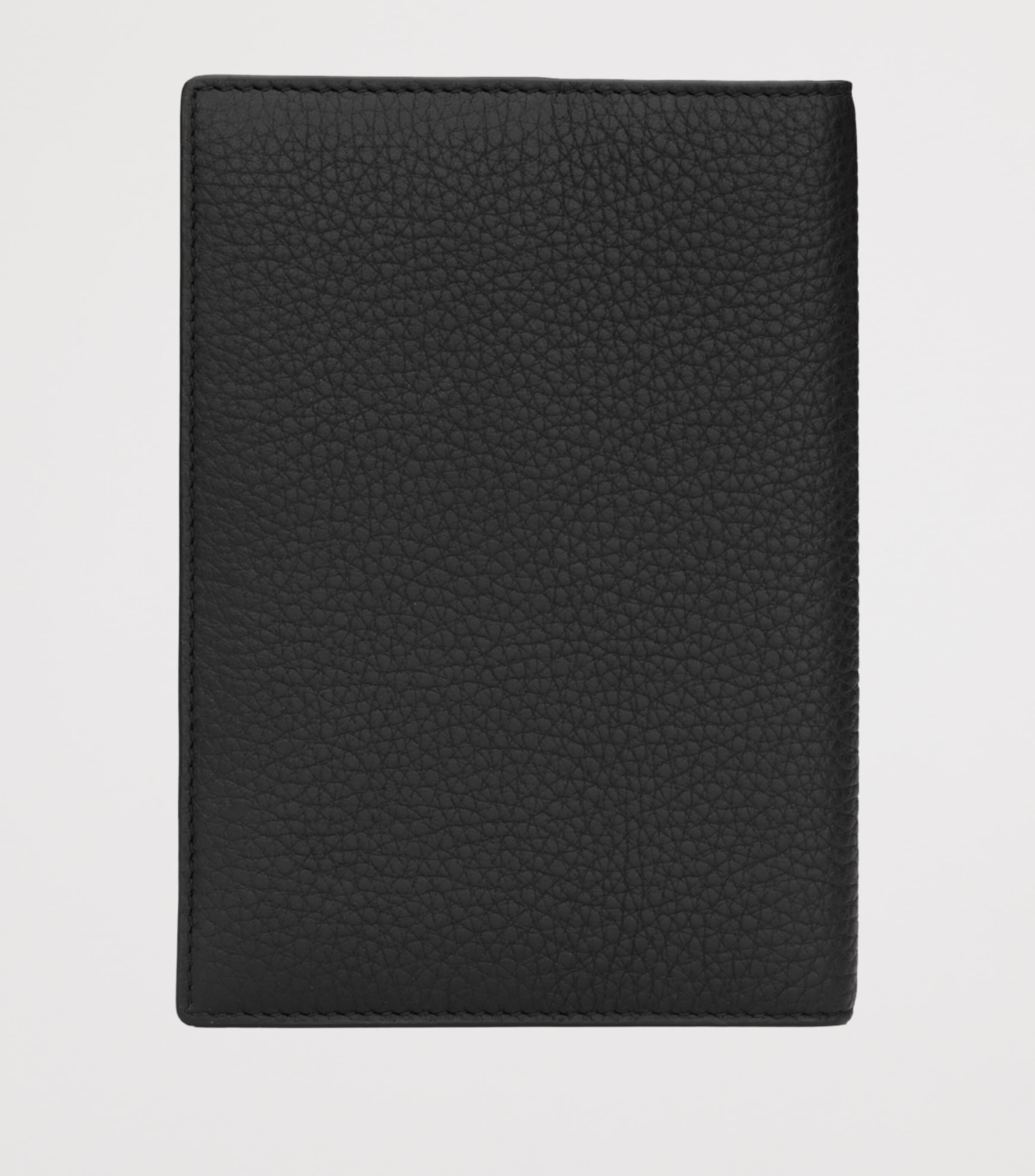 Saint Laurent leather monogram passport holder (British brand)