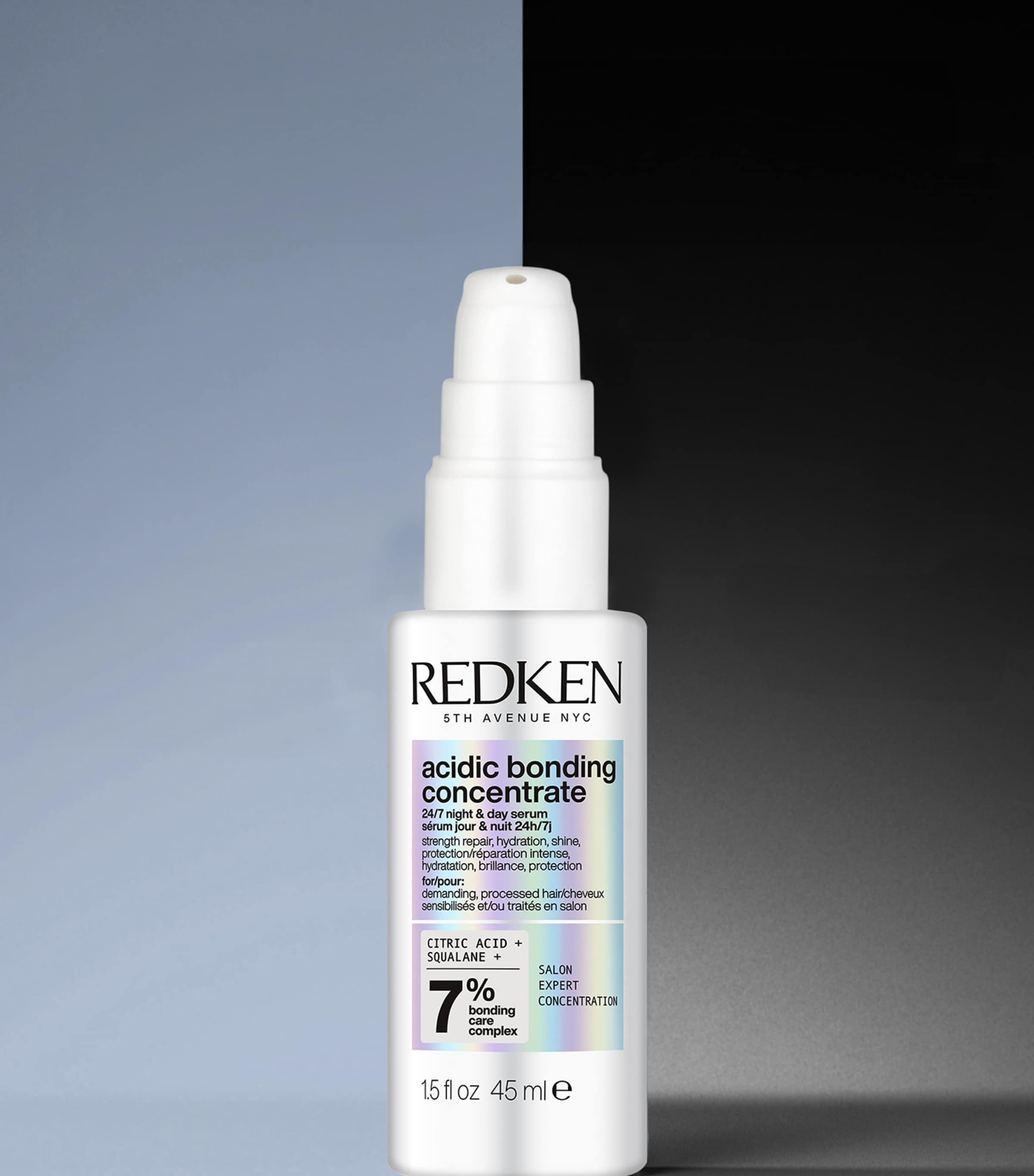 Redken Acidic Bonding Concentrate hair serum 45ml, imported from the UK