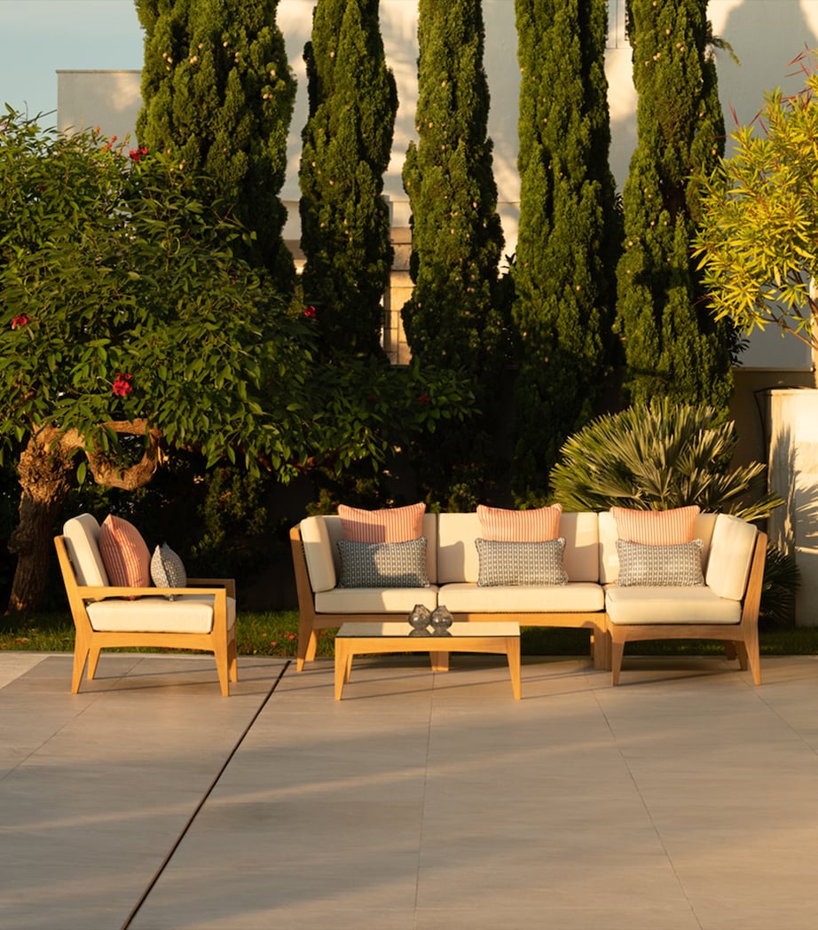 Indian Ocean modular outdoor centre lounge chair, UK version