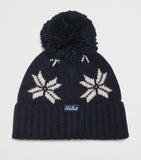 Mc2 Saint Barth Kids cashmere après-ski bobble hat, imported from the UK