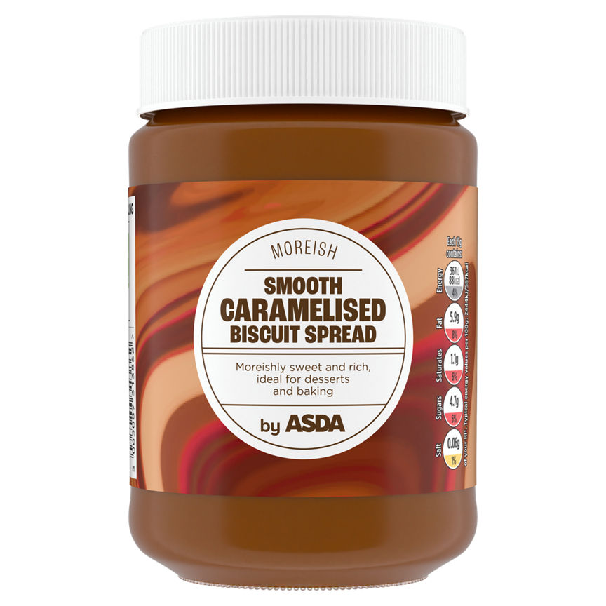 ASDA Smooth Caramelised Biscuit Spread 400g - McGrocer