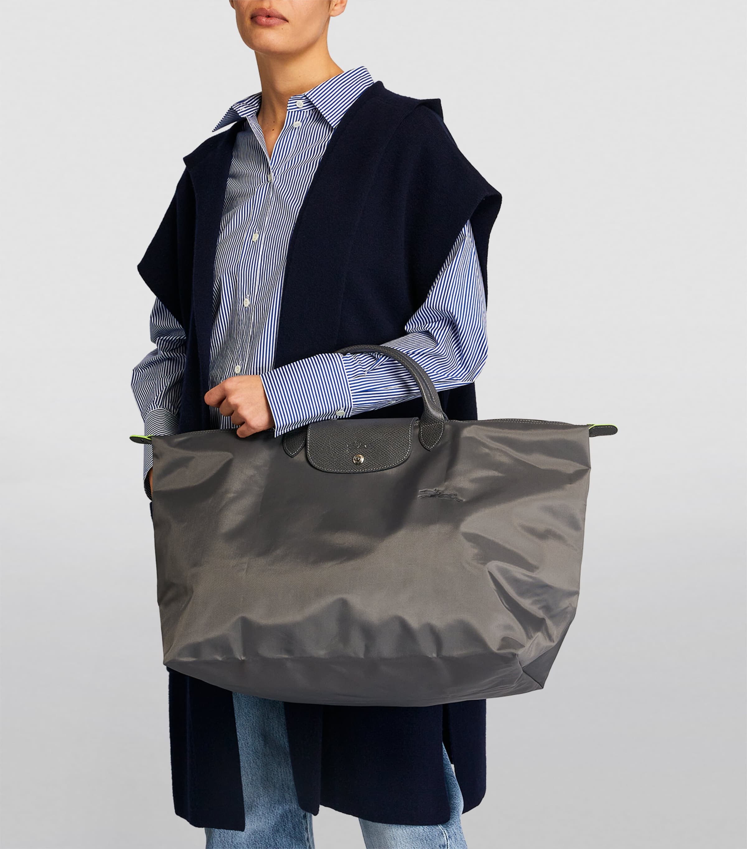 Longchamp Le Pliage Green Small travel bag, UK version