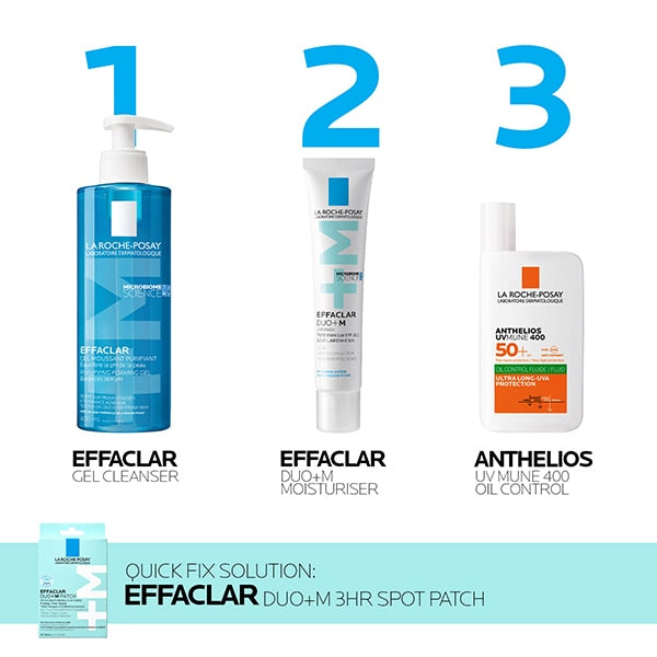 La Roche-Posay Effaclar Foaming Gel Cleanser 400ml, UK version