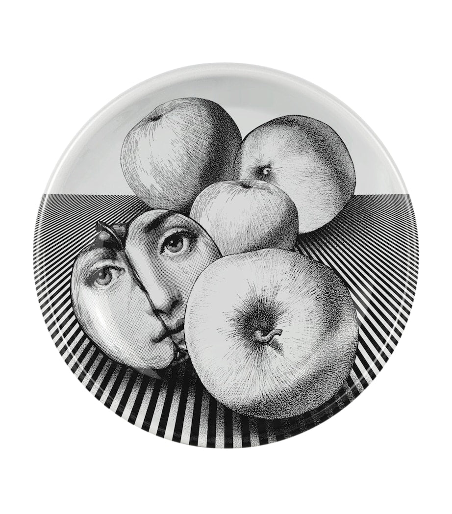 Fornasetti decorative ashtray from Tema e Variazioni collection, 13cm diameter - British product