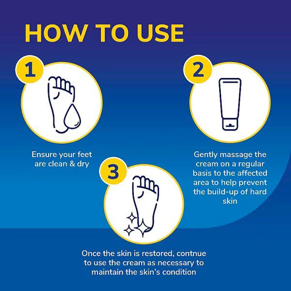 Dr. Scholl's Daily Hydrating Foot Cream 150ml - British product