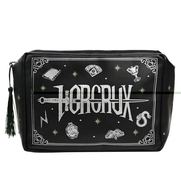 Harry Potter Dark Arts Horcrux style wash bag toiletry, UK version